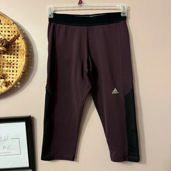 Adidas Techfit Medium Compression  Capri Tights Womens Size M - Picture 2 of 5